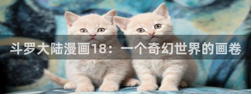 虫虫漫画免费漫画完结篇：斗罗大陆漫画18：一个奇幻世界的画卷